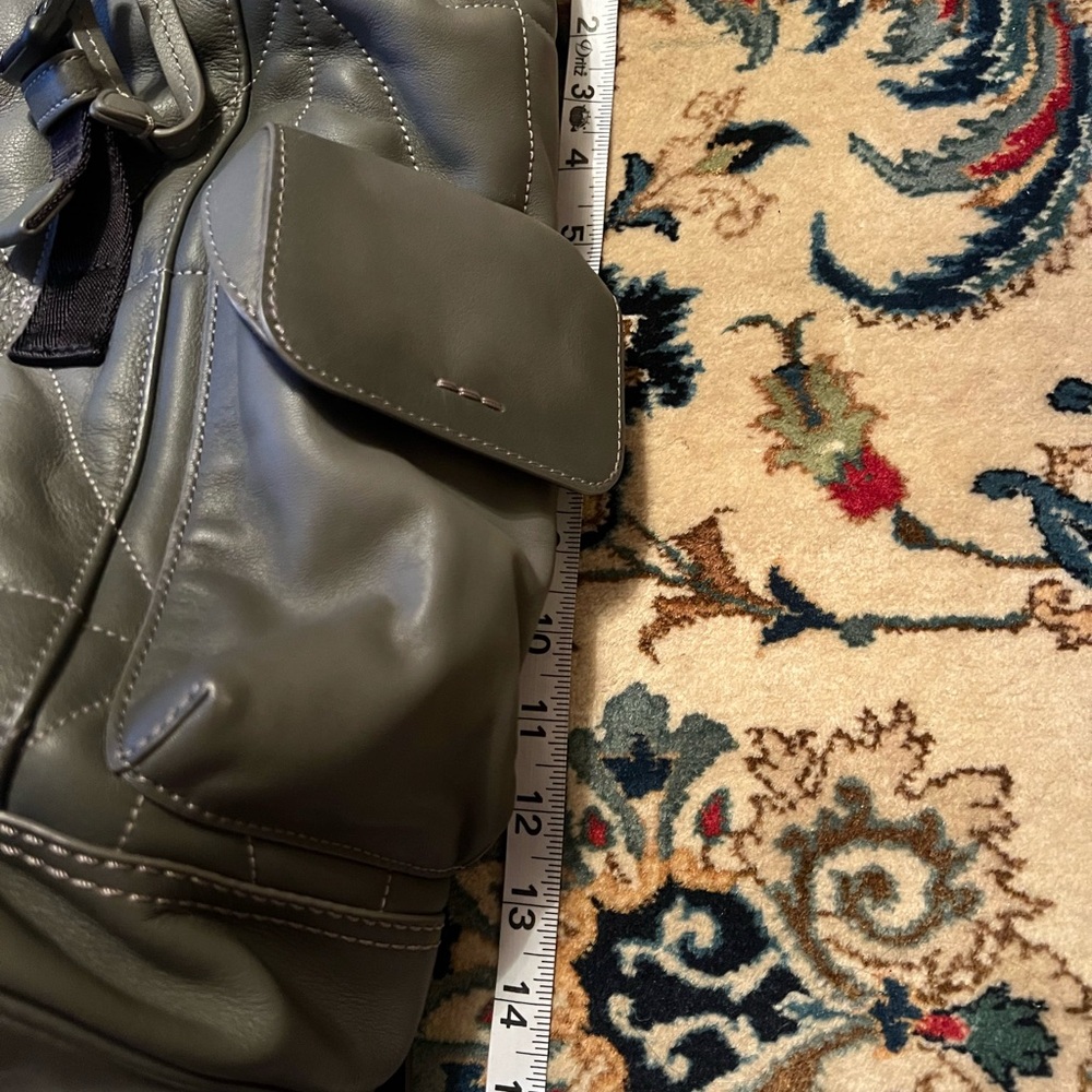 RARE rivington coach leather backpack - Picture 14 of 15